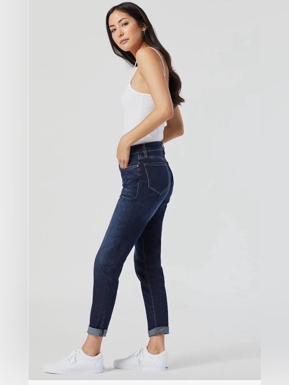 Mavi Ada Boyfriend Jeans Size 32 Cotton Stretch Denim